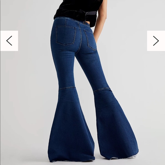 FREE PEOPLE Flare jeans - NWT 24S - Picture 2 of 9